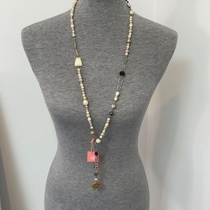 Cabi multi materials necklace. NWT